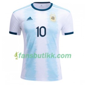 Fotballdrakt Argentina MESSI 10 Hjemmetrøye Copa América 2019 Kortermet